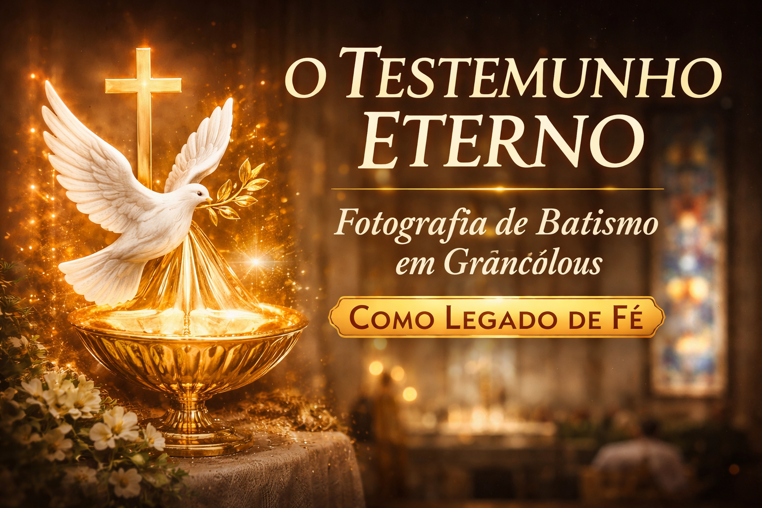 O Testemunho Eterno: Fotografia de Batismo em Guarulhos Como Legado de Fé